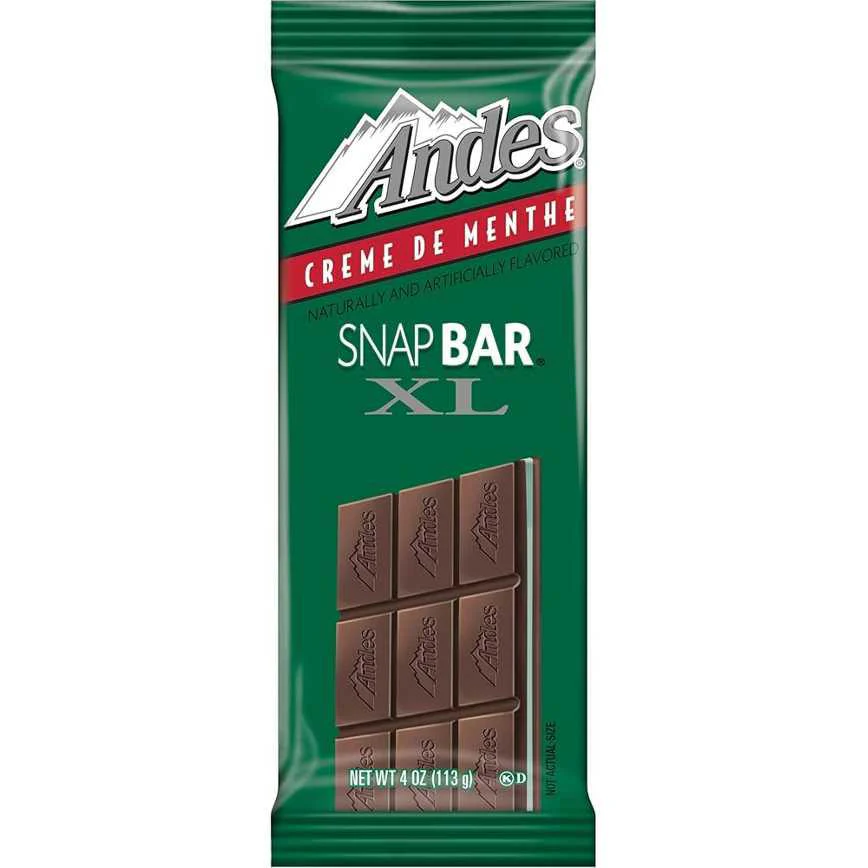 Andes Creme De Menthe Snap Bar XL 4 oz.