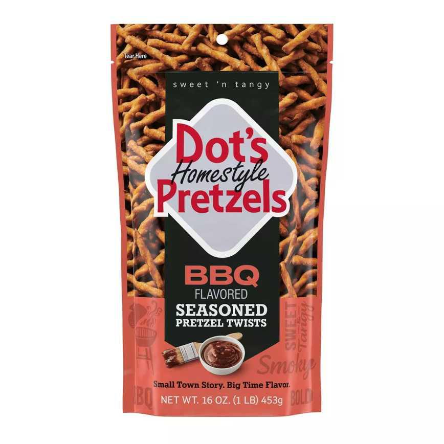 Dot's Homestyle Pretzels BBQ Flavored 16 oz.