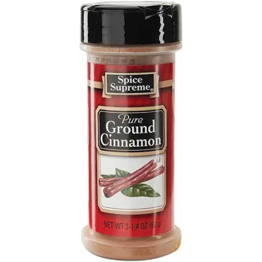 Spice Supreme Pure Ground Cinnamon 3.25 oz.